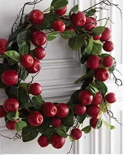 24" Apple and Twig Wreath