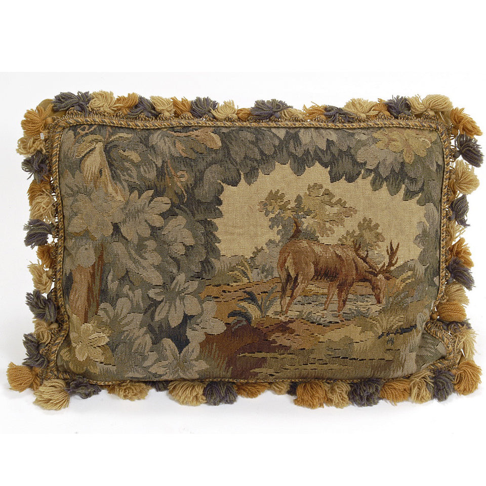 Stag Aubusson Pillow