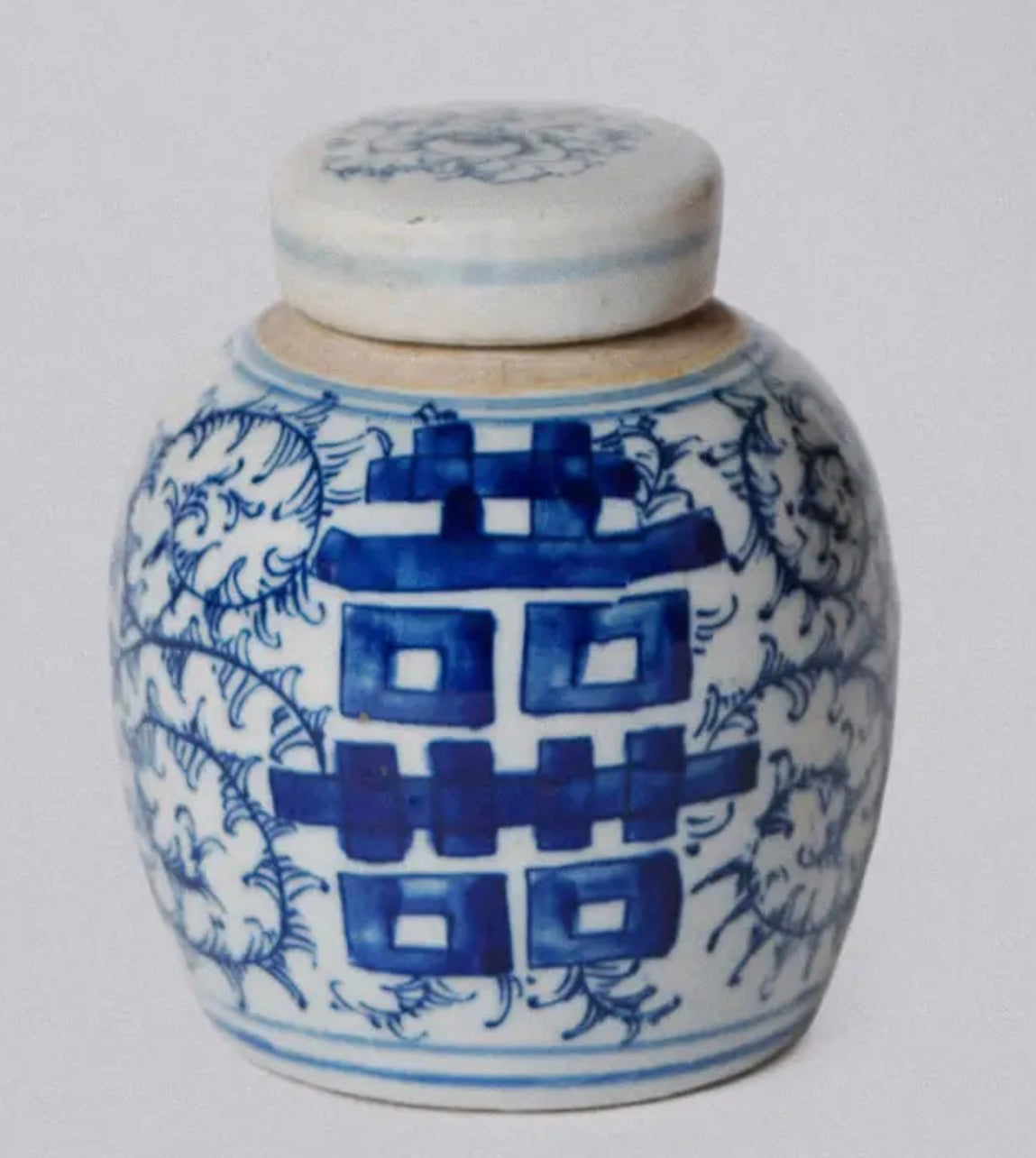 Double Happiness Mini Round Jar